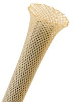 2" PET Expandable Braided Sleeving - Color: Beige - Length: 50FT