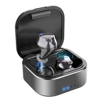 TIYOON TWS Touch Control Wireless Earbuds with Charging Case, Bluetooth 5.0 HiFi Stereo Bluetooth Headphones for Listening to Musics, Noise Cancelling in-Ear Earphone with Easy Paring, 20hrs Play Time
