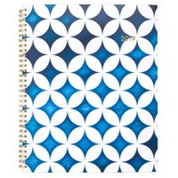 Cambridge 2019 Weekly & Monthly Planner, 8-1/2" x 11", Large, Shibori (1144-905)