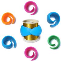 Hulameda 48 Pieces Thread Spool Huggers to Prevent Thread Unwinding and Keep Thread Tails Under Control