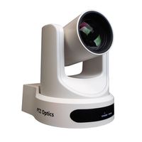 PTZOptics 2MP Full HD Indoor PTZ Camera, 12x Optical Zoom, 1920x1080 at 60fps, USB 3.0, HDMI, IP Streaming, CVBS, 72.5 degree FOV, White