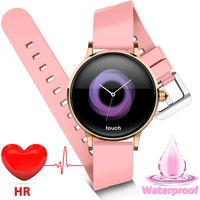 Women Smart Watch Waterproof Fitness Tracker Smartwatch with Heart Rate Blood Pressure Monitor for Women Men Sport Outdoor GPS Tracker Watch Pedometer Calorie Swim Female Wrist Watch Birthday Gift