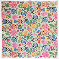 Cartoon Owl Family Paper Napkins, 20 Count