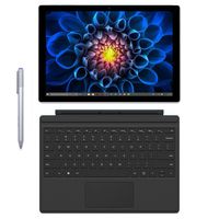 Microsoft Surface Pro 3 Tablet (12-inch, 64 GB, Intel Core i3, Windows 10) + Microsoft Surface Type Cover (Renewed)