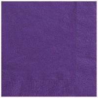 Dark Purple Paper Napkins, 50ct