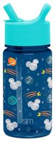 Simple Modern Disney 16oz Summit Kids Tritan Water Bottle with Straw Lid for Toddler - Dishwasher Safe Travel Tumbler - Disney: Mickey Space