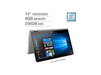 HP Pavilion x360 14" FHD IPS WLED Touchscreen 2-in-1 Convertible Laptop, Intel Core i5-8250U up to 3.4GHz, 8GB DDR4, 256GB NVMe SSD, Bluetooth, Webcam, Backlit Keyboard, HDMI, Windows 10, Stylus Pen