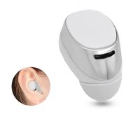 Mini Bluetooth Earbud Stereo Wireless Bluetooth Earphone Sports Noise Cancelling in-Ear Earphone Headphone for iPhone X 8 Plus 7 Plus 6S Plus Samsung S9 Plus S8 S7 Note 8 LG Huawei BLU