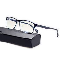 Merstoclo Blue Light Blocking Computer Glasses, Anti Eye Strain and Help Sleep Better, Unisex Design, Suitable for Men, Women, Student. (Navy Blue)