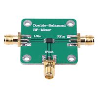 Frequency Mixer,Microwave Radio Frequency Double Balanced RF Mixer Suitable for Connecting Most Devices