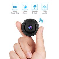 Mini Spy Camera Hidden Camera - SAVFY 1080P Security Wireless Cam Nanny Camera with Night Vision for Home Car Security Motion Detection