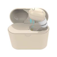 Wireless Earbuds NENRENT S570+ 2019 Updated Bluetooth 5.0 Ture Wireless Earbuds HD Stereo Audio Sound Wireless Bluetooth Headphones with Charging Case 18H earpiece（Nude）