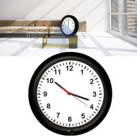 WiFi Wireless IP Spy Hidden Camera Wall Clock Camera Recorder -BSTCAM 10inch 365 Days Long Standby Times, Motion Detection Record, Indoor Nanny Home Secuirty Camera Support Remote Live Stream