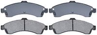 ACDelco 14D882CH Advantage Ceramic Front Disc Brake Pad Set with Hardware
