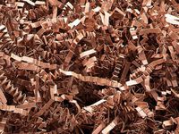 Natural Purple Metal Pail Bucket Party Gift 5.5" with Crinkle Paper Shred