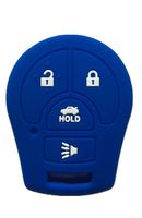 KAWIHEN Silicone Key Fob Cover Case Protector Smart Remote Control Shell Keyless Entry Case Holder Cover For Nissan 350Z Altima Armada Cube Maxima NV1500 NV200 NV2500 NV3500 Rogue Quest Sentra Versa