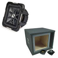 Kicker 11S15L74 Solobaric L7 Subwoofer Single 15" Custom Vent Sub Enclosure Box