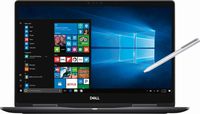 Dell - 2-in-1 15.6" 4K Ultra HD Touch-Screen Laptop - Intel Core i7 - 16GB Memory - NVIDIA GeForce MX130 - 512GB SSD - Abyss Black