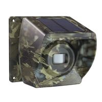 Solar Driveway Alarm Wireless Outside 1800ft Range, Outdoor Motion Sensor & Detector Driveway Alert System with Rechargeable Battery/Weatherproof/Mute Mode (Sensor-Camouflage)
