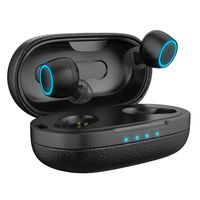 NUATE [2019 Upgrade] True Wireless Earbuds, TWS Stereo Sound Bluetooth Headphones, Bluetooth 5.0, Longer Battery Time, Noise Cancelling Wireless Headphones, One-Step Pairing