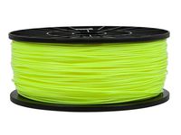 Monoprice ABS 3D Printer Filament - Fluorescent Yellow - 1kg Spool, 1.75mm Thick | For All ABS Compatible Printers