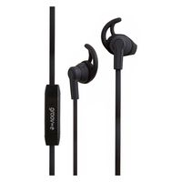 Groov-e Secure Fit Sports Earphones with Remote Microphone - Black