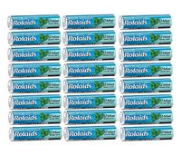 Rolaids Regular Strength Mint Flavor Heartburn Acid Indigestion Fast Acting Rapid Relief - 24 Rolls of 12 Antacid Chewable Tablets - Tj14