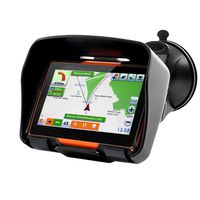 Koolertron 4.3 Inch All Terrain Waterproof Motorcycle GPS Navigation System With Latest Version V.912S