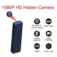 Mini Hidden Camera,1080P Portable Small HD Nanny Cam Night Vision Motion Detective,Perfect Indoor Covert Security Camera Home Office