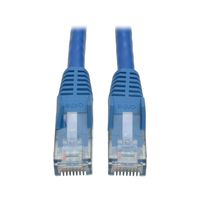 Tripp Lite Cat6 Gigabit Snagless Molded Patch Cable (RJ45 M/M) - Blue, 10-ft.(N201-010-BL)