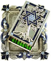 Quest Collection Star of David Tree Matchbox Set