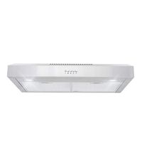 Cosmo 5U30 30-in Under-Cabinet Range Hood 250-CFM with Ducted/ Ductless Convertible Top/ Back Duct, Slim Kitchen Over Stove Vent LED Light, 3 Speed Exhaust Fan, Reusable Filter (Stainless Steel)