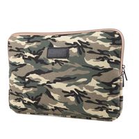 Laptop Sleeve Camouflage Pattern Tablet Briefcase Carrying Bag 11.6 Inch Green