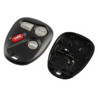 Key Fob Keyless Entry Remote Shell Case Pad fits Buick Century Lesabre Park Avenue / Cadilla CTS SRX / Chevy Monte Carlo / Oldsmobile Achieva Cutless / Pontiac Bonneville Grand Prix Sunfire / Saturn