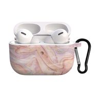 PATROHOO Case Compatible with Airpods Pro Case Premium Silicone Airpod Pro Printing Case Protective Cover for Airpods 3.(Stone Grain)