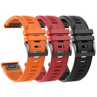 MCXGL Quick Fit Sport Silicone Watch Bands Compatible with Garmin Fenix 5/Fenix 5 Plus/Forerunner 935/Approach S60/Quatix 5