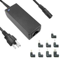 45W Universal Adapter Power Supply with 8Tips for Asus Toshiba HP Samsung Dell Lenovo IBM Gateway Sony Acer Fujitsu