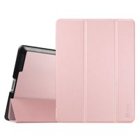 Fintie iPad 2/3/4 Case - Lightweight Slim Tri-Fold Smart Stand Cover Protector Supports Auto Wake/Sleep for iPad 4th Generation with Retina Display, iPad 3 & iPad 2 - Rose Gold