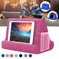Yoruii Soft Pillow for ipads, Multi-angle Phone Pillow Lap Stand, Universal ipad Tablet Reading Stand Pillow Holder for ipads, Tablets, EReaders, Smartphones, Books, Magazine