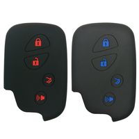 Coolbestda 2X Key fob Remote Cover Case Remote Control Jacket for Lexus RX350 ES350 IS250 GX460 LX570 IS350 GS430 GS300 GS450h is-C is-F HYQ14AEM HYQ14ACX GX460 GS300