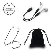 USB Dual Charging Cable for HBQ i7 i7s Bluetooth Headset Power Charger Cable,I7S and I7 Earbuds USB Charging Cable 20CM