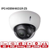 Original IPC-HDBW4631R-ZS IP Camera 2.7mm ~13.5mm varifocal Motorized Lens 6MP IR50M with sd Card Slot POE Network Camera