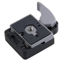 koolehaoda Camera 323 Quick Release Adapter For Manfrotto Tripod 200PL-14 Compat Plate