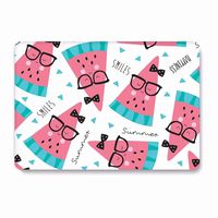 MacBook Retina 15 Inch Case, Funut Rubber Coated Glossy Plastic Hard Case Shell Fashion Style for MacBook Retina 15 Inch A1398, Watermelon