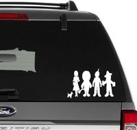 Wizard of Oz Cartoon Vinyl Decal Sticker For Wall Decor, Windows, Laptop, Car, Truck, Motorcycle, Vehicles (Size-6 inch/15 cm Wide) - (Matte BLACK Color)