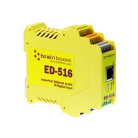 BRAINBOXES LTD Brainboxes Ltd Ed-516 Ethernet to 16 Digital Inputs