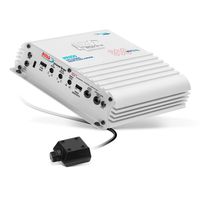 BOSS Audio Systems MR800 Marine Grade 800 Watt, 2 Channel, 2 4 Ohm Stable Class AB, Full Range, Bridgeable, Mosfet Power Supply Amplifier with Remote Subwoofer Control