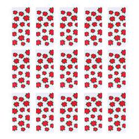 Toyvian 100pcs Christmas Cellophane Bags Holiday Favor Treat Gift Goodie Cello Bags For Party Candy Cookies