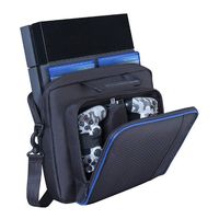 PS4 Bag, Hard case for PSP PS4 Slim,Store Sony Playstation, Gaming Accessories Console Carrying Travel Case by Win-Digital