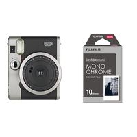 Fujifilm Instant Film Camera with Monochrome Film - 10 Exposures